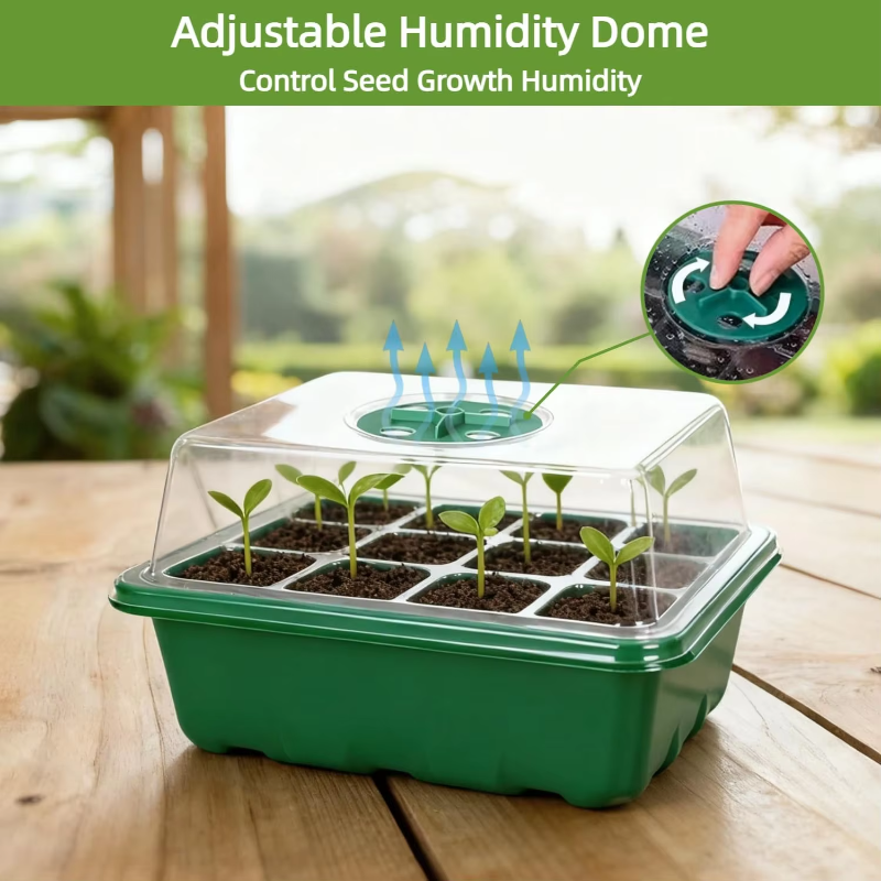 Dome Propagation Kit - Seed Starter Tray Mini Greenhouse Germination