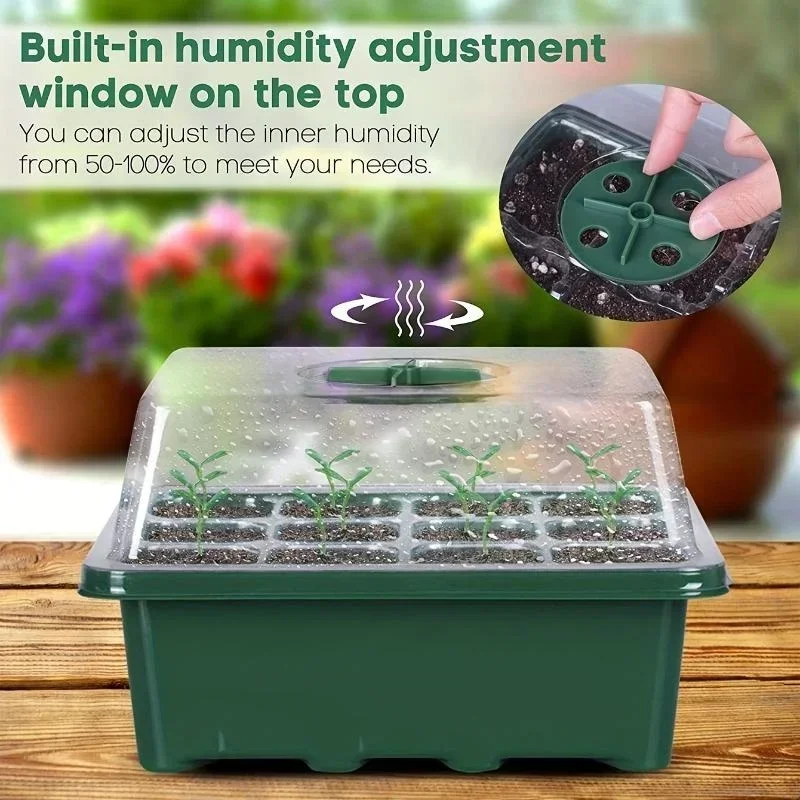 12Grids Seedling Trays Seed St - Dome Propagation Kit incelemesi ve fiyatı
