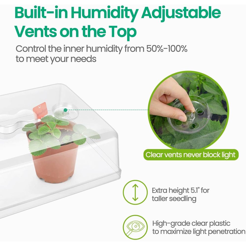 60-Cell Seed Starter Kit - See - Dome Propagation Kit incelemesi ve fiyatı