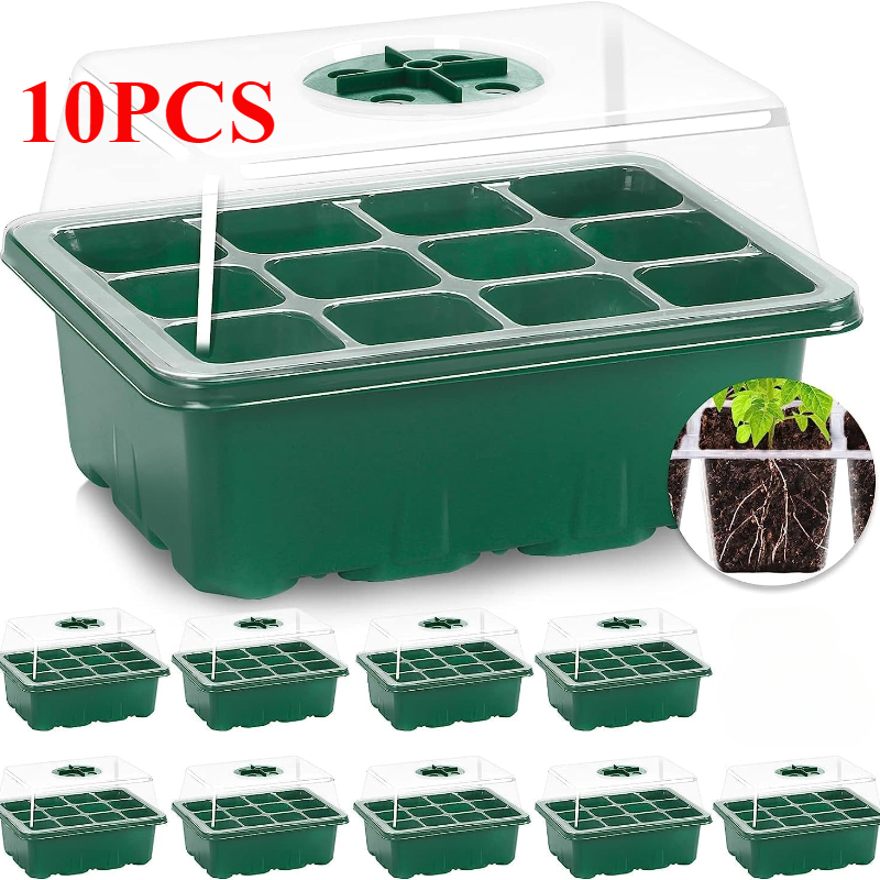 10PCS Seedling Trays Seed Star - Dome Propagation Kit incelemesi ve fiyatı