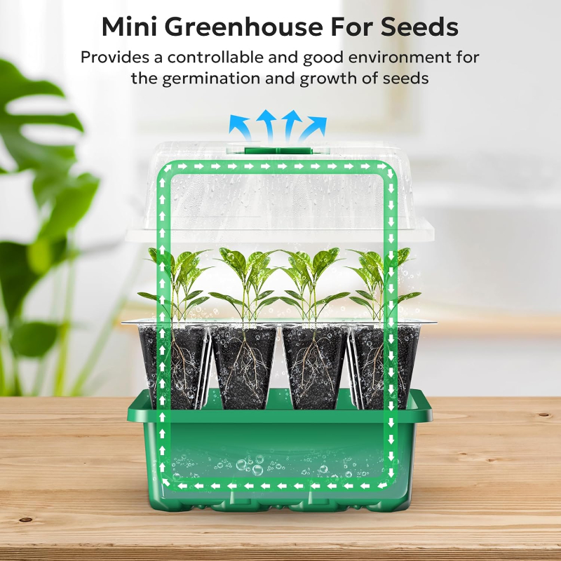 10PCS Seedling Trays Seed Star - Dome Propagation Kit incelemesi ve fiyatı