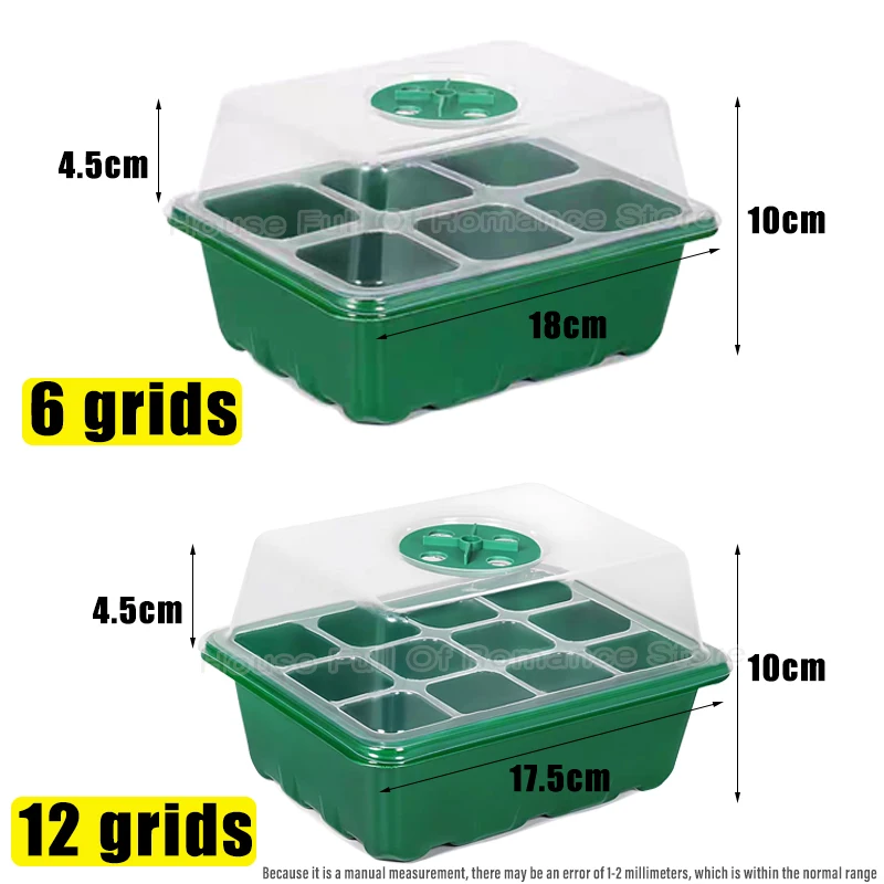 6/12 Grids Growing Starting Nu - Dome Propagation Kit incelemesi ve fiyatı