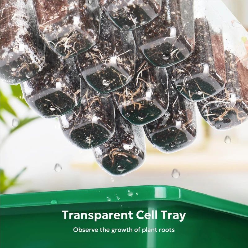 10pcs/5pcs Seedling Trays Seed - Dome Propagation Kit incelemesi ve fiyatı