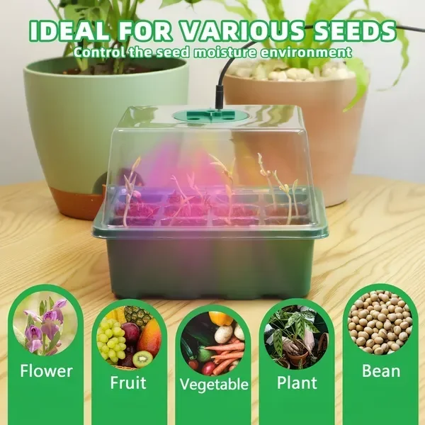 5-Pack Seed Starter Kit with L - Dome Propagation Kit incelemesi ve fiyatı