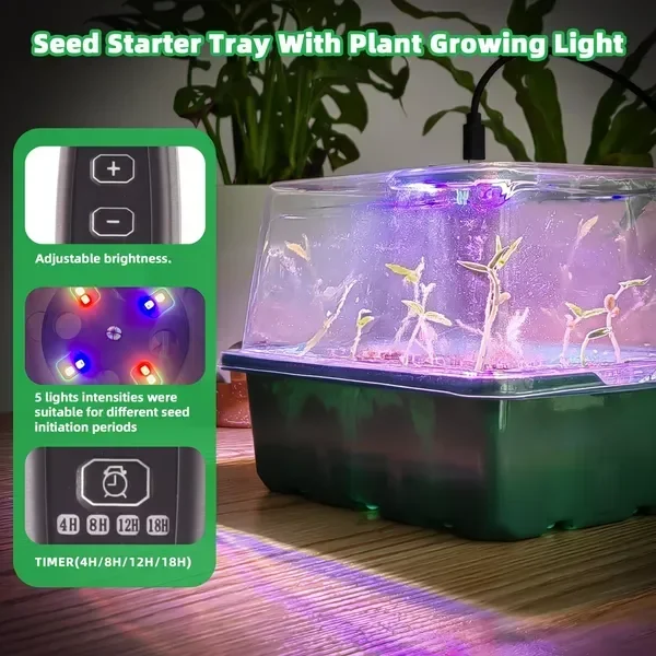 5-Pack Seed Starter Kit with L - Dome Propagation Kit incelemesi ve fiyatı