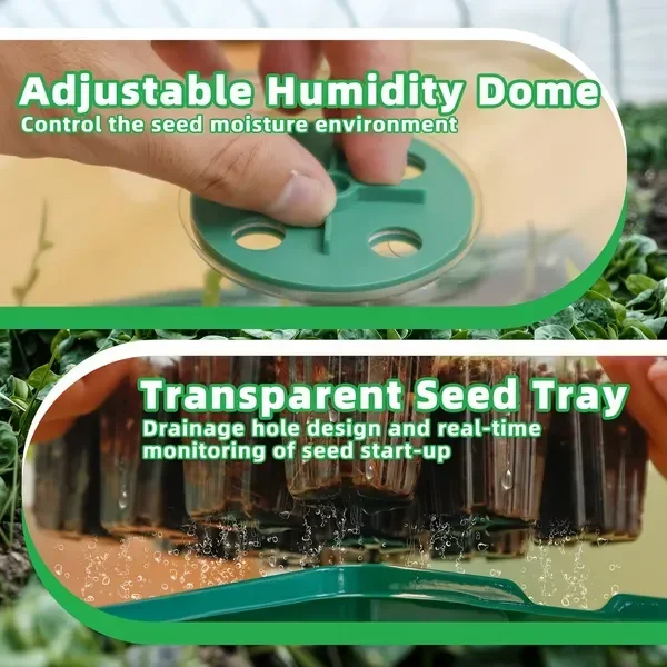 5-Pack Seed Starter Kit with L - Dome Propagation Kit incelemesi ve fiyatı