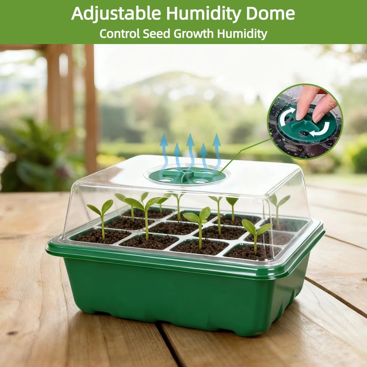 3Pcs Seed Starter Tray Mini Gr - Dome Propagation Kit incelemesi ve fiyatı