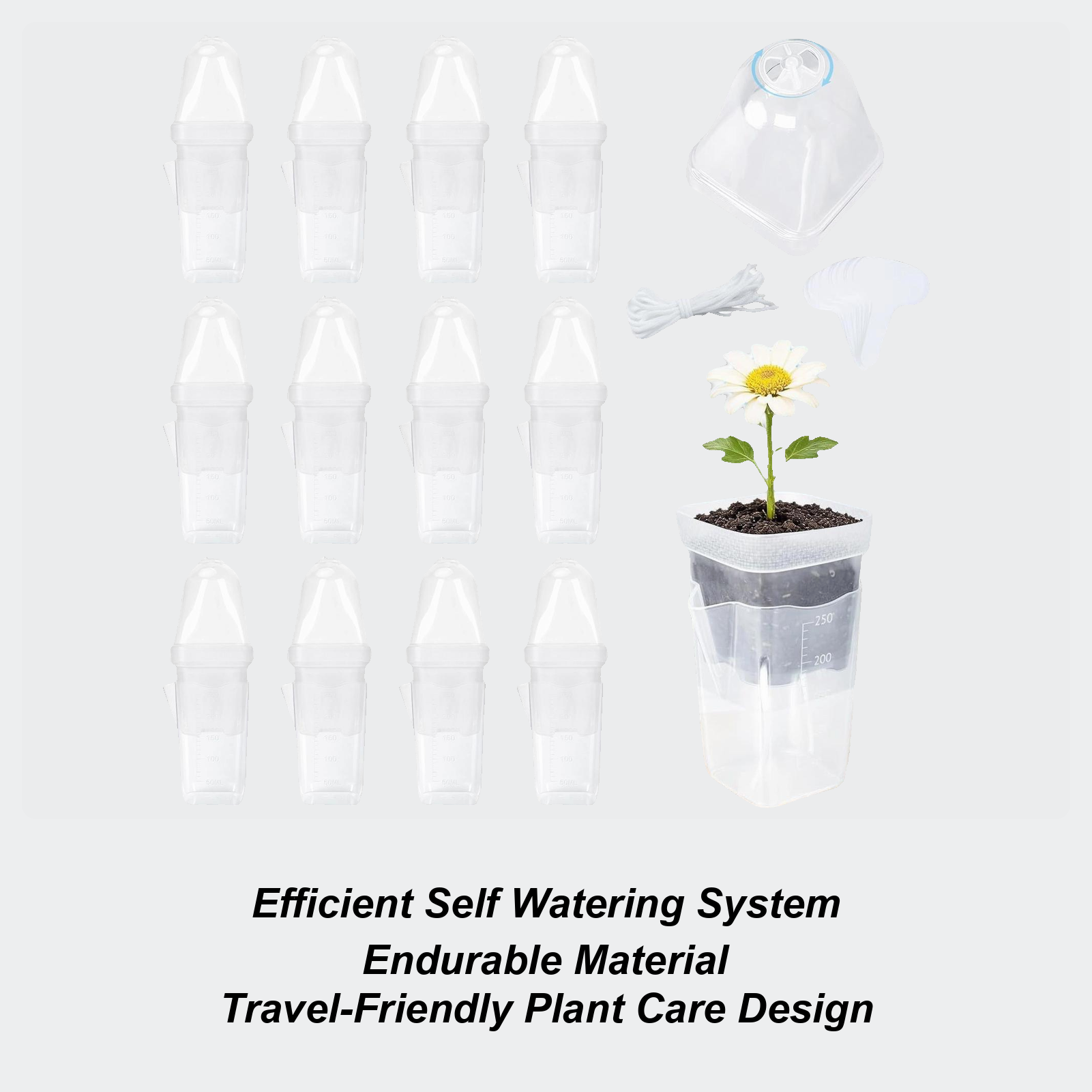 Self Watering Pots 12Pcs Seed  - Dome Propagation Kit incelemesi ve fiyatı