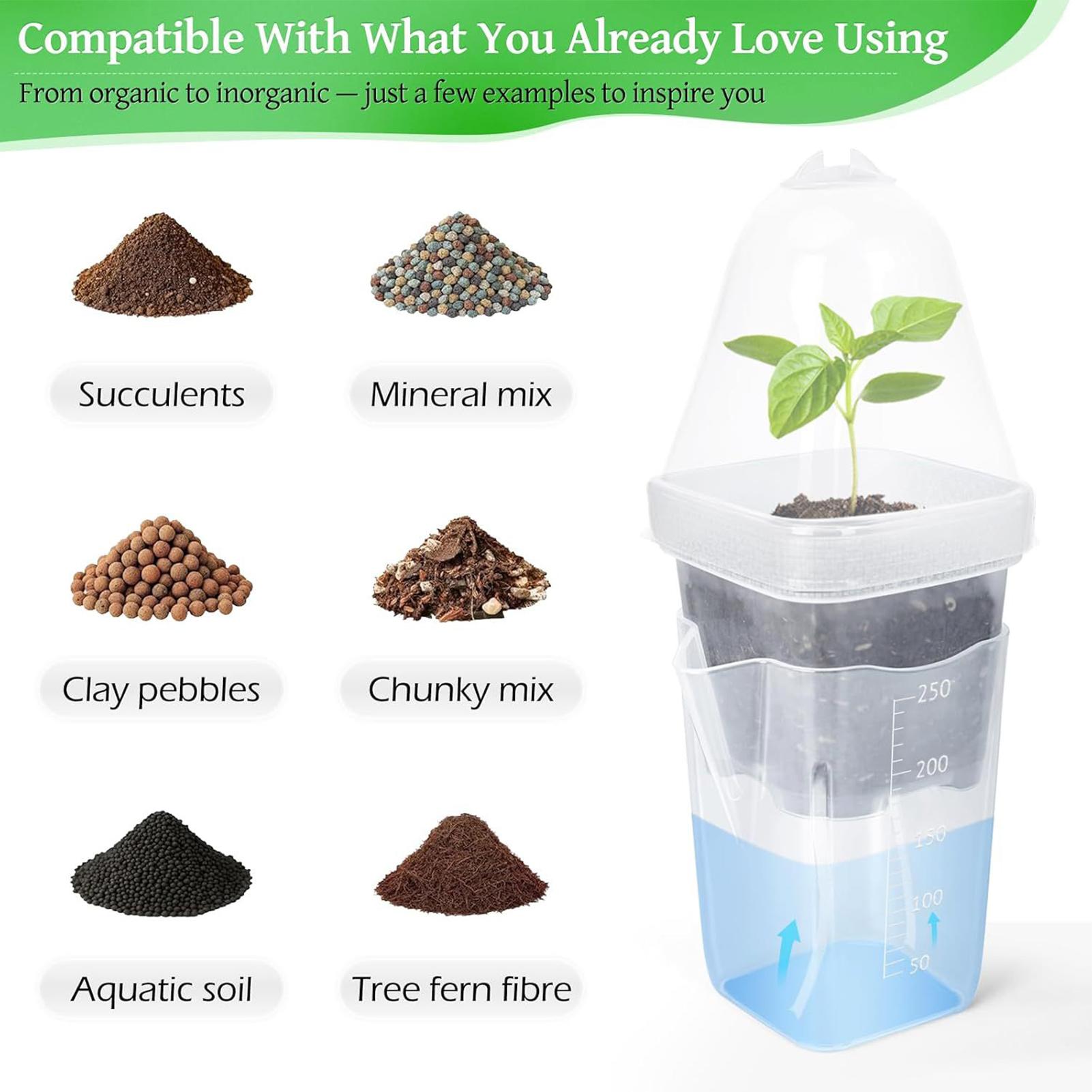 Self Watering Pots 12Pcs Seed  - Dome Propagation Kit incelemesi ve fiyatı