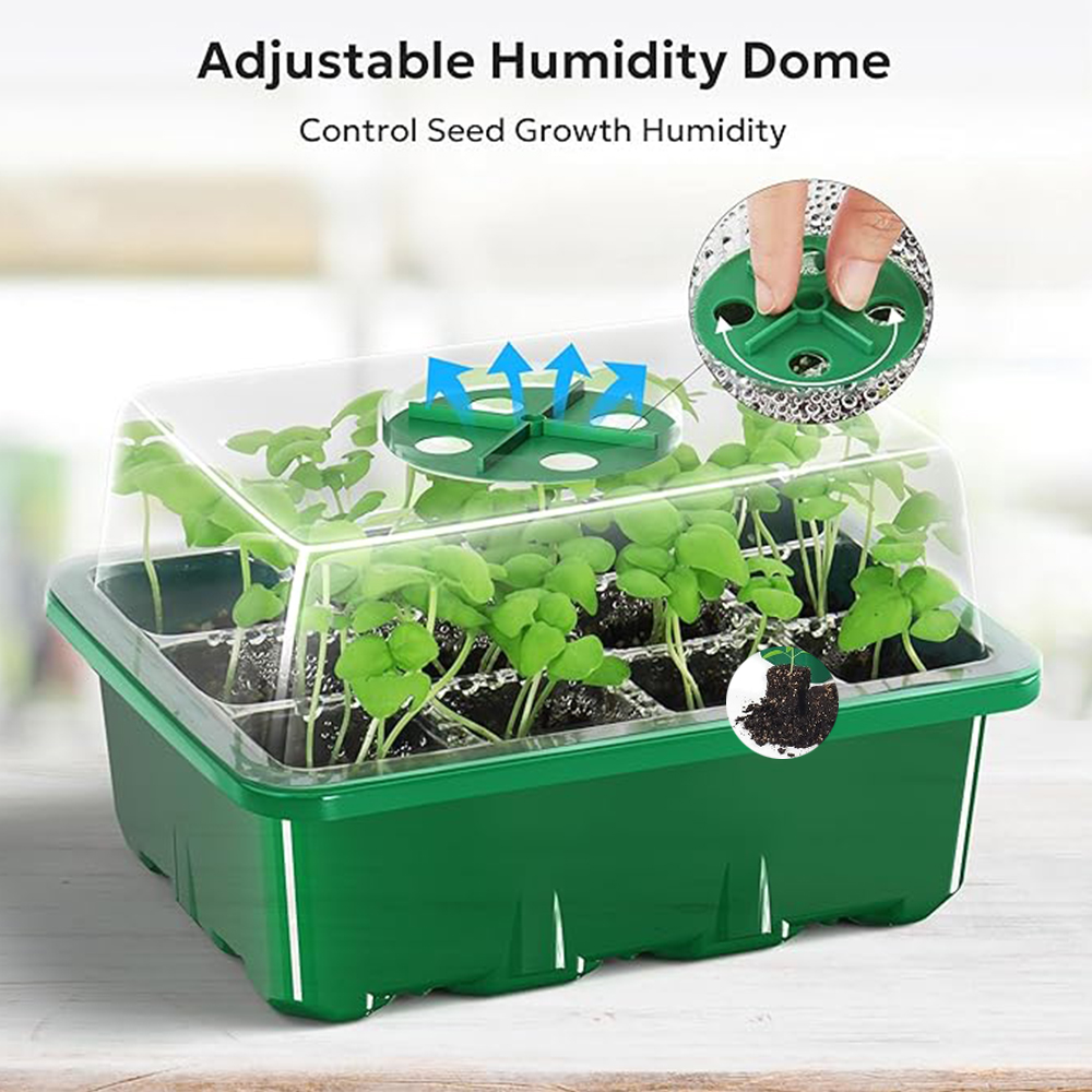10pcs/set Seedling Trays Seed  - Dome Propagation Kit incelemesi ve fiyatı