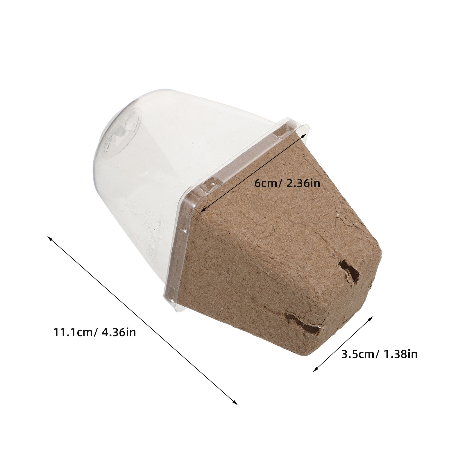 36Pcs Biodegradable Square Nur - Dome Propagation Kit incelemesi ve fiyatı